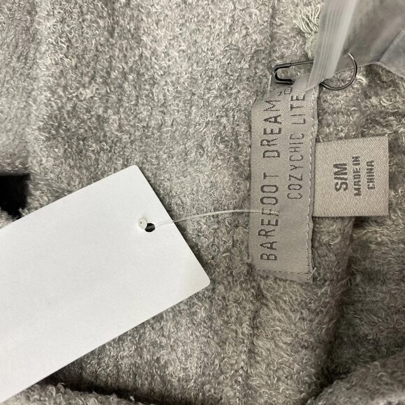 Barefoot Dreams Women’s CozyChic Light Ribbed Robe Size S/M Dove Grey - Picture 2 of 11